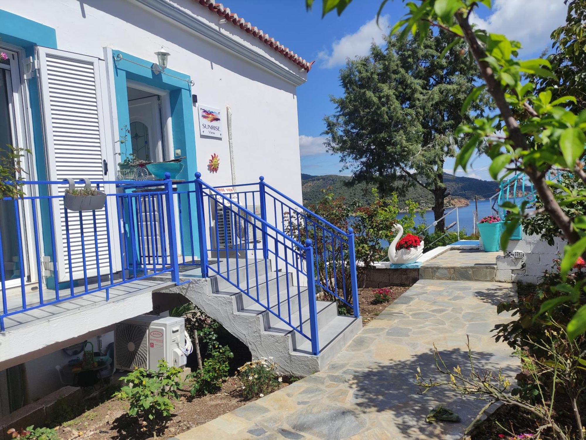 Sunrise View House Villa Poros Town Bagian luar foto